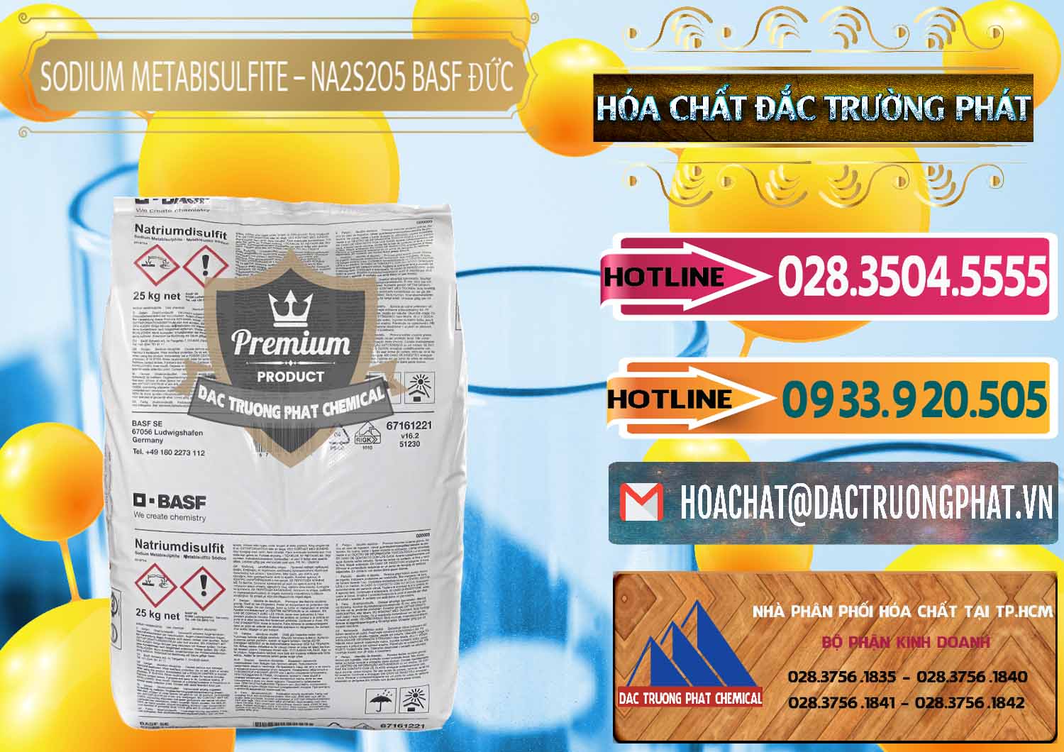 Đơn vị bán _ cung ứng Sodium Metabisulfite - NA2S2O5 Food Grade BASF Đức Germany - 0143 - Cty kinh doanh - cung cấp hóa chất tại TP.HCM - dactruongphat.vn