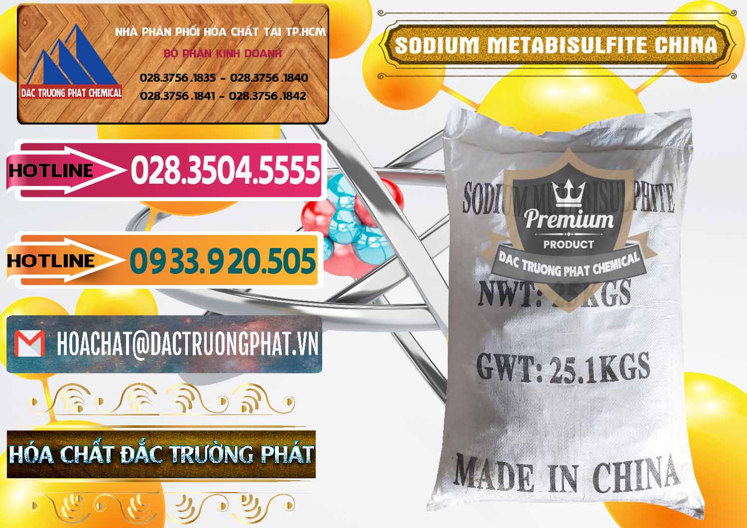 Chuyên bán _ cung cấp Sodium Metabisulfite - NA2S2O5 Trung Quốc China - 0484 - Nhà cung ứng và phân phối hóa chất tại TP.HCM - dactruongphat.vn