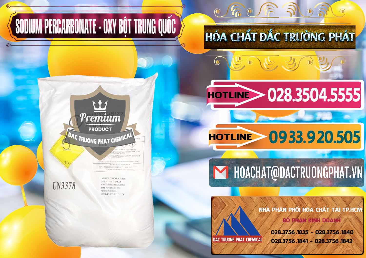 Đơn vị chuyên cung ứng & bán Sodium Percarbonate Dạng Bột Trung Quốc China - 0390 - Đơn vị cung cấp & bán hóa chất tại TP.HCM - dactruongphat.vn