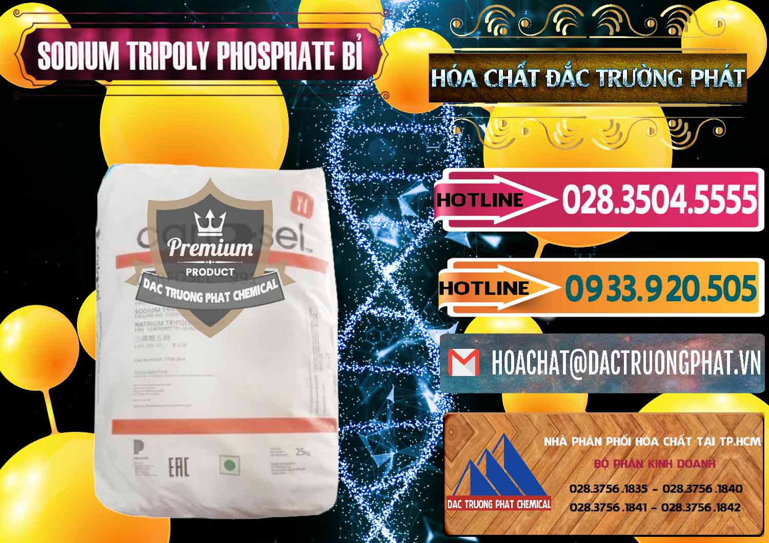 Công ty bán & phân phối Sodium Tripoly Phosphate - STPP Carfosel 991 Bỉ Belgium - 0429 - Cty chuyên cung cấp - nhập khẩu hóa chất tại TP.HCM - dactruongphat.vn