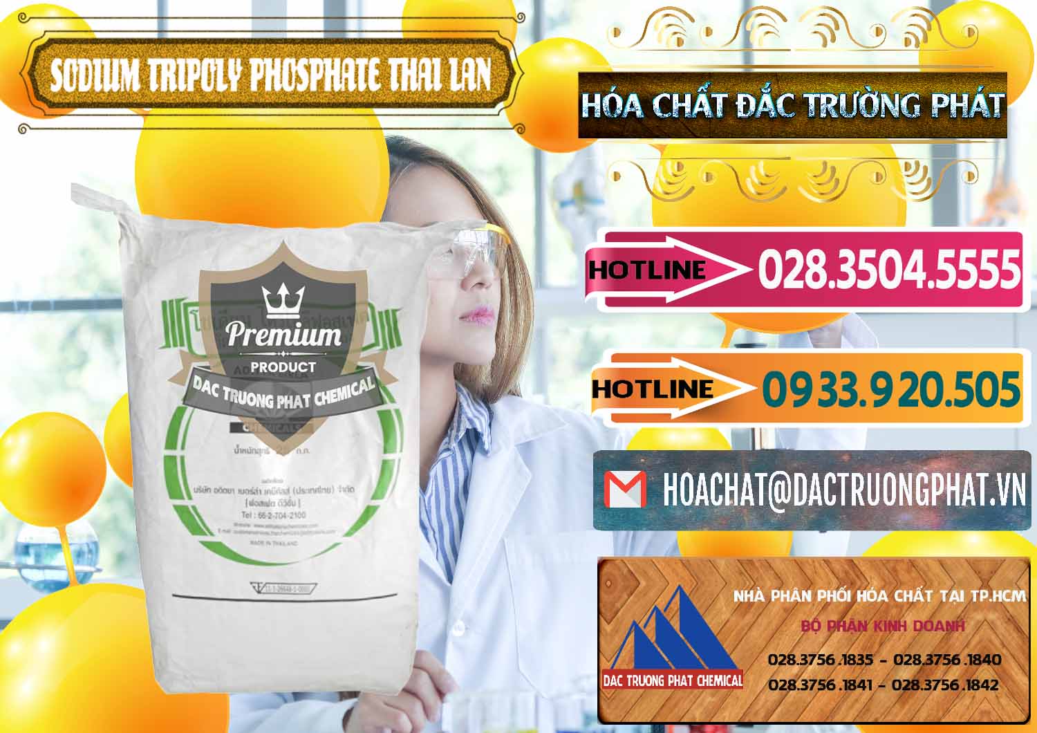 Cty kinh doanh _ bán Sodium Tripoly Phosphate - STPP Aditya Birla Grasim Thái Lan Thailand - 0421 - Bán & cung cấp hóa chất tại TP.HCM - dactruongphat.vn