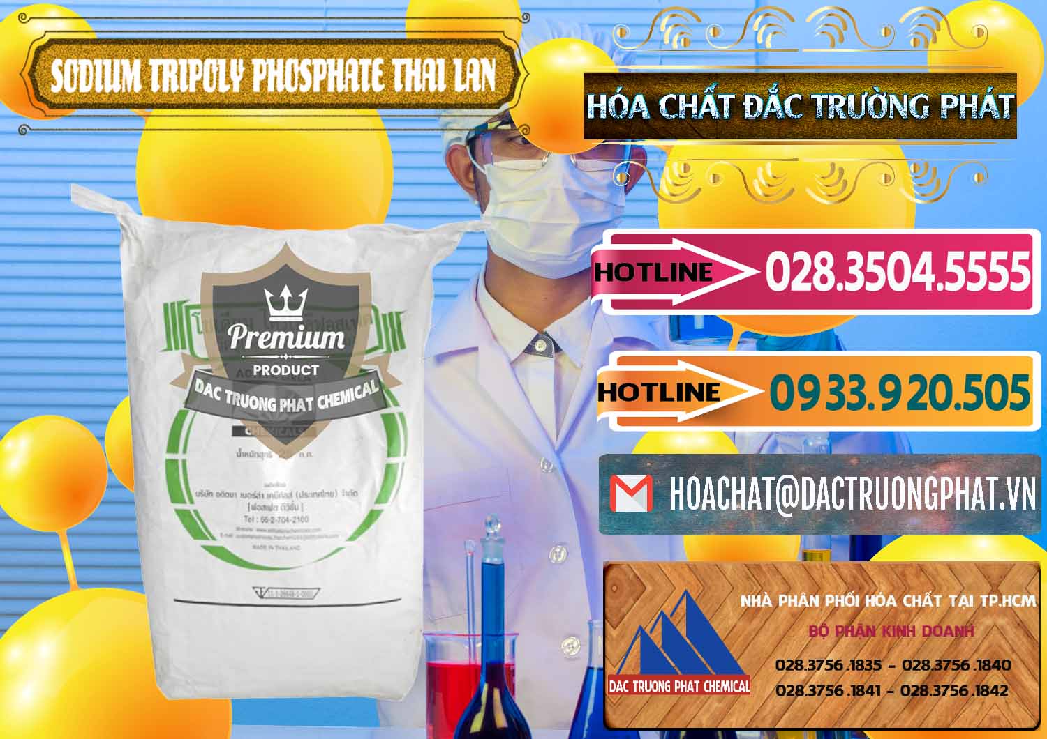 Công ty cung ứng & bán Sodium Tripoly Phosphate - STPP Aditya Birla Grasim Thái Lan Thailand - 0421 - Nhà phân phối - cung cấp hóa chất tại TP.HCM - dactruongphat.vn