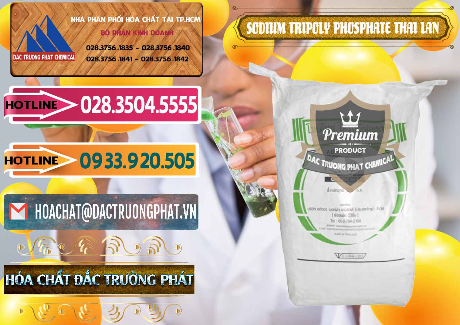 Cty chuyên cung ứng & bán Sodium Tripoly Phosphate - STPP Aditya Birla Grasim Thái Lan Thailand - 0421 - Đơn vị cung cấp & kinh doanh hóa chất tại TP.HCM - dactruongphat.vn