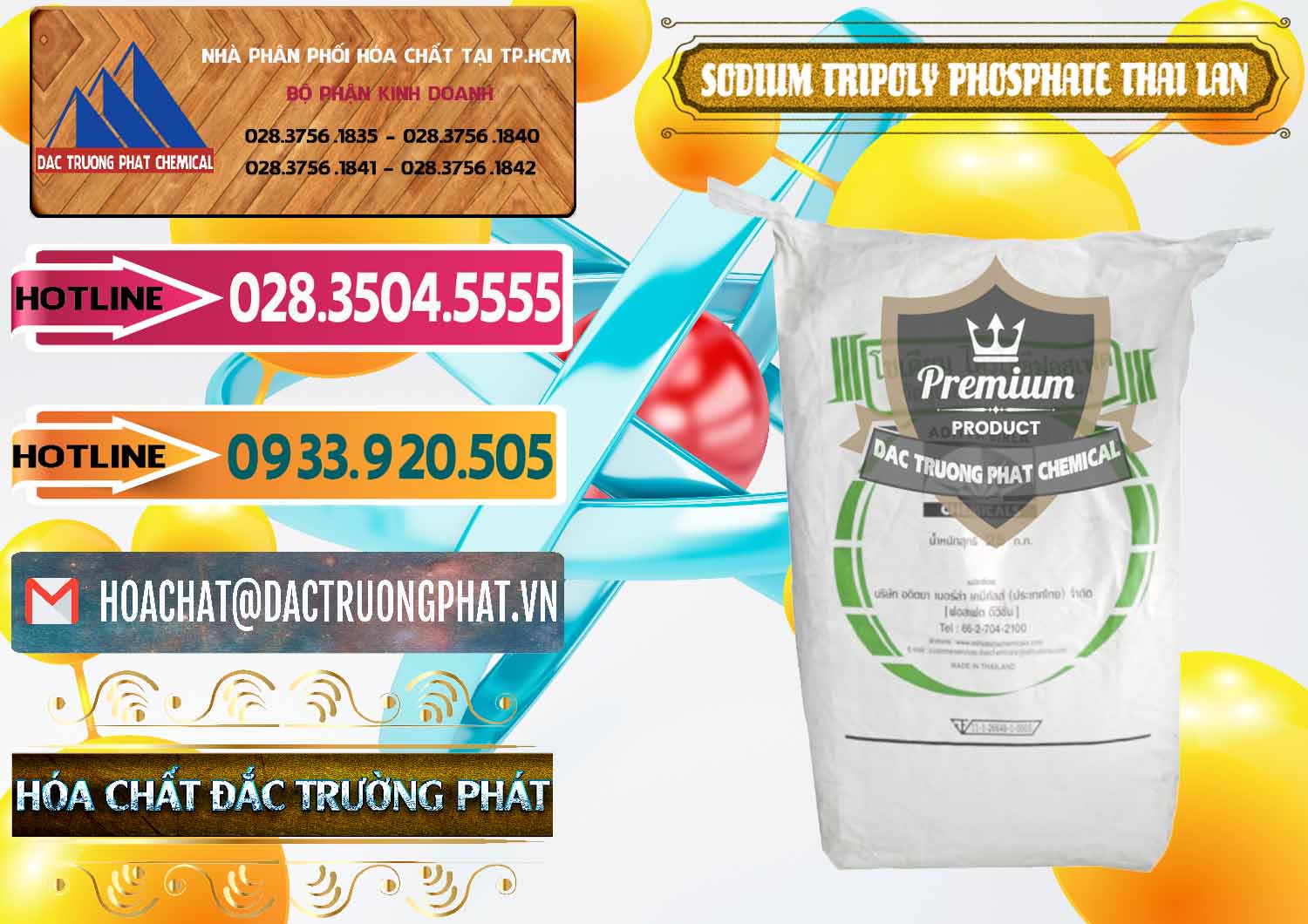 Chuyên bán và cung ứng Sodium Tripoly Phosphate - STPP Aditya Birla Grasim Thái Lan Thailand - 0421 - Nhà cung cấp và phân phối hóa chất tại TP.HCM - dactruongphat.vn