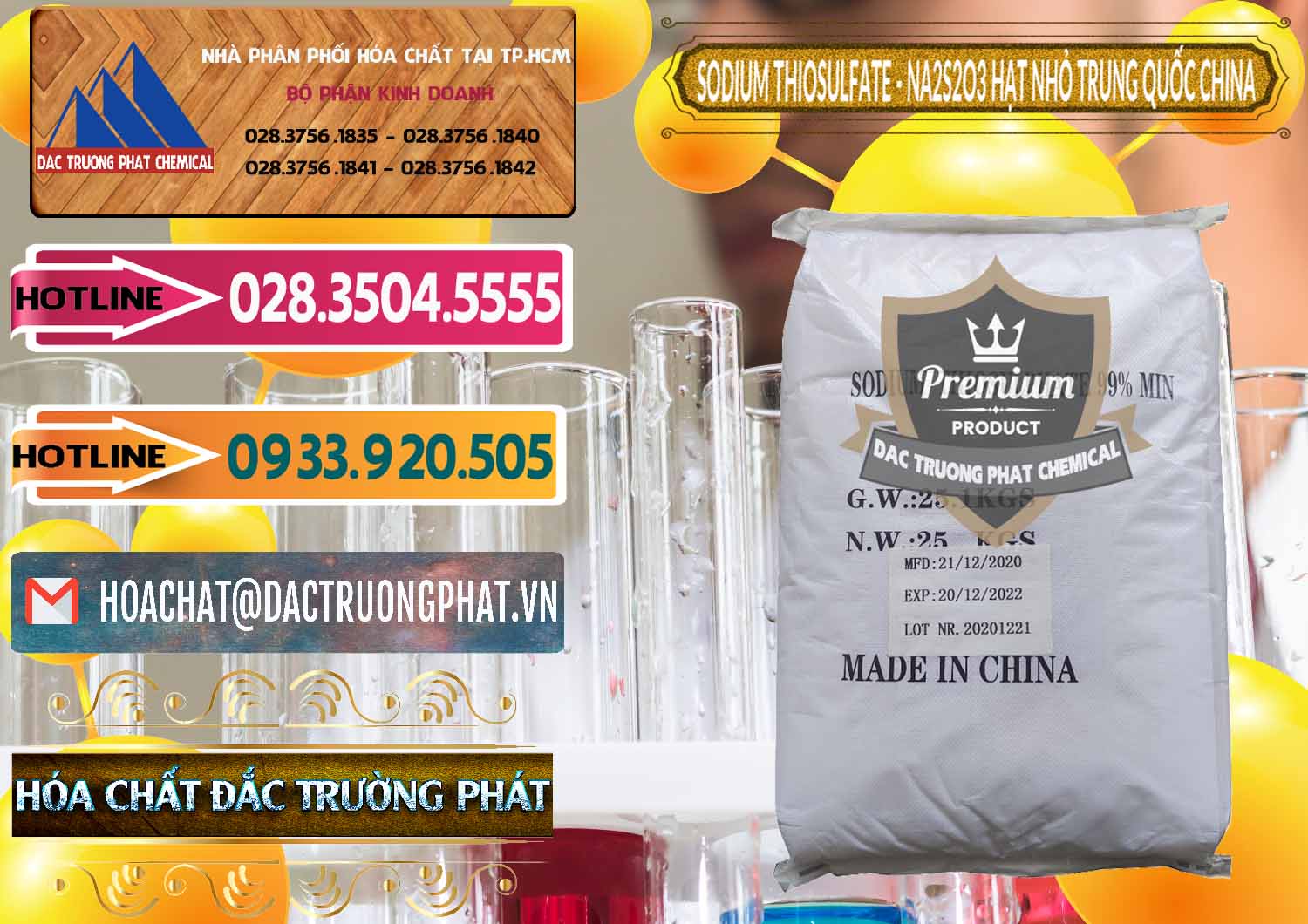 Đơn vị bán và phân phối Sodium Thiosulfate - NA2S2O3 Hạt Nhỏ Trung Quốc China - 0204 - Nhà nhập khẩu & phân phối hóa chất tại TP.HCM - dactruongphat.vn
