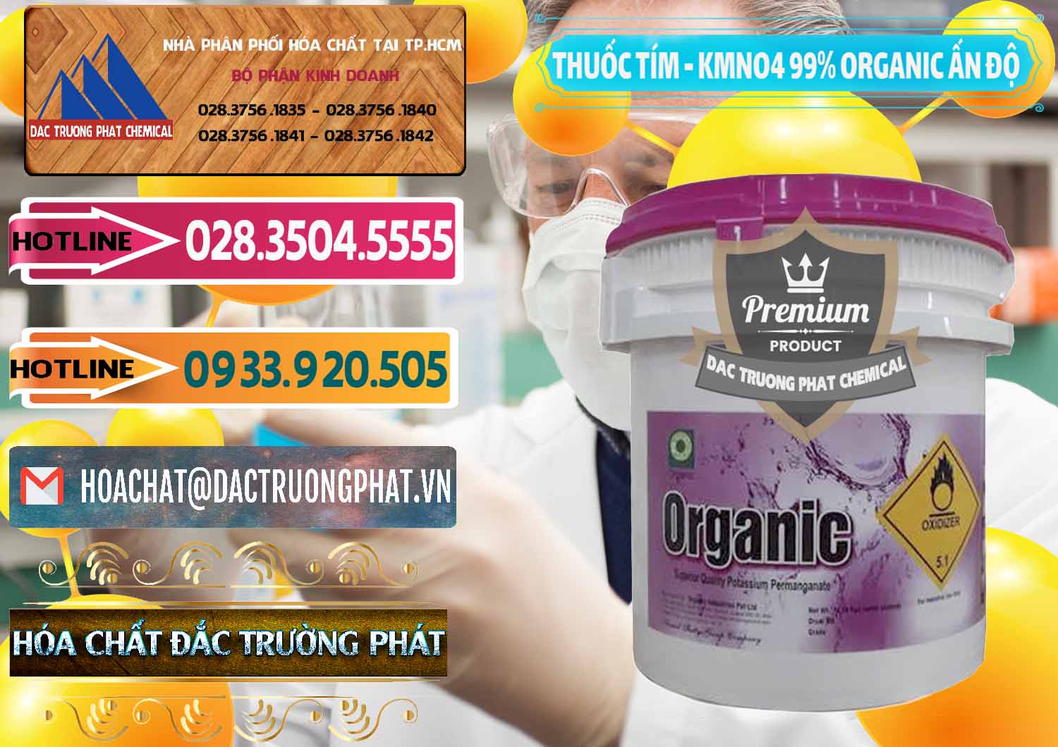 Nơi chuyên nhập khẩu & bán Thuốc Tím - KMNO4 99% Organic Ấn Độ India - 0216 - Nhà cung cấp - phân phối hóa chất tại TP.HCM - dactruongphat.vn