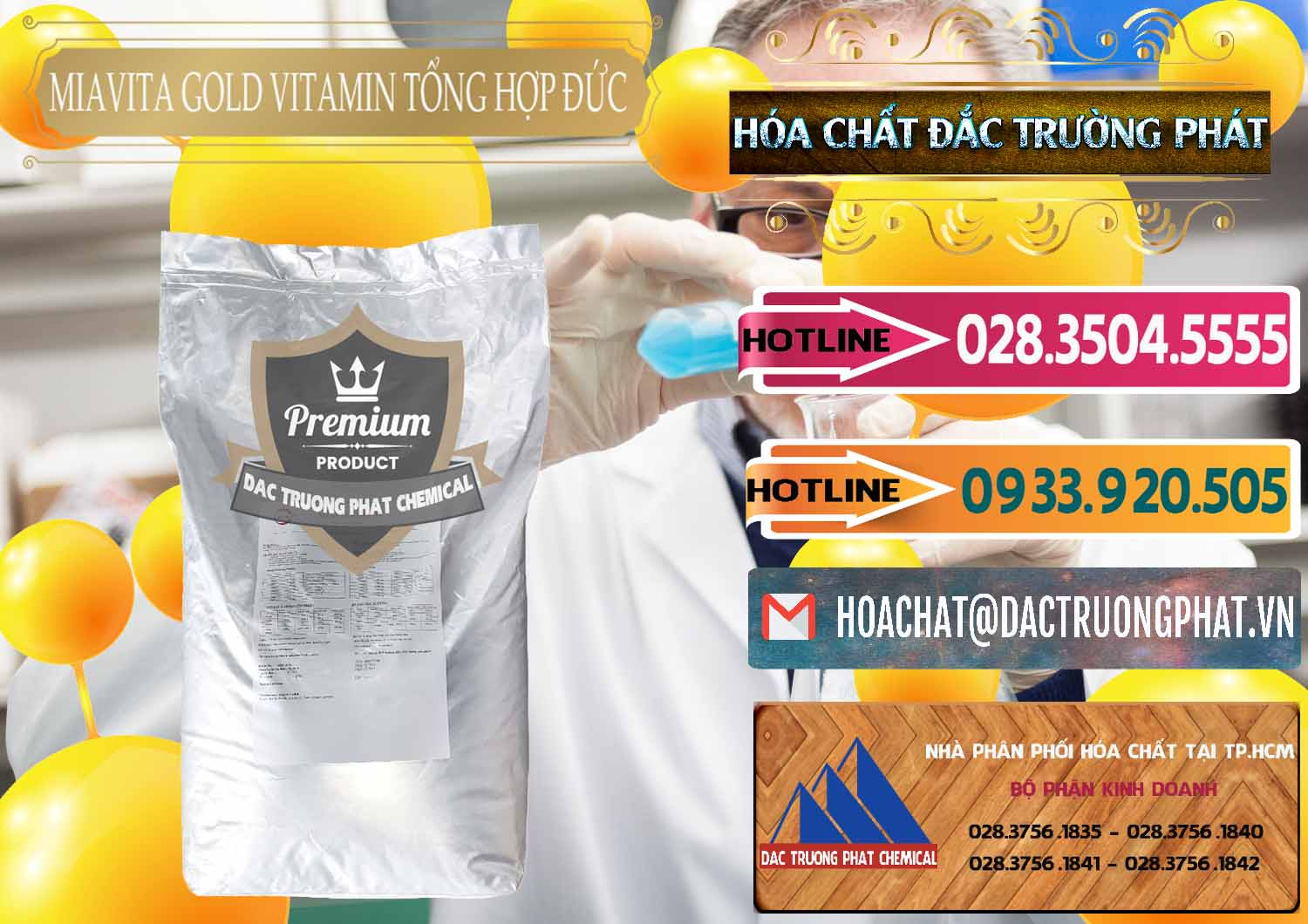 Nơi chuyên phân phối - bán Vitamin Tổng Hợp Miavita Gold Đức Germany - 0307 - Đơn vị phân phối _ cung cấp hóa chất tại TP.HCM - dactruongphat.vn