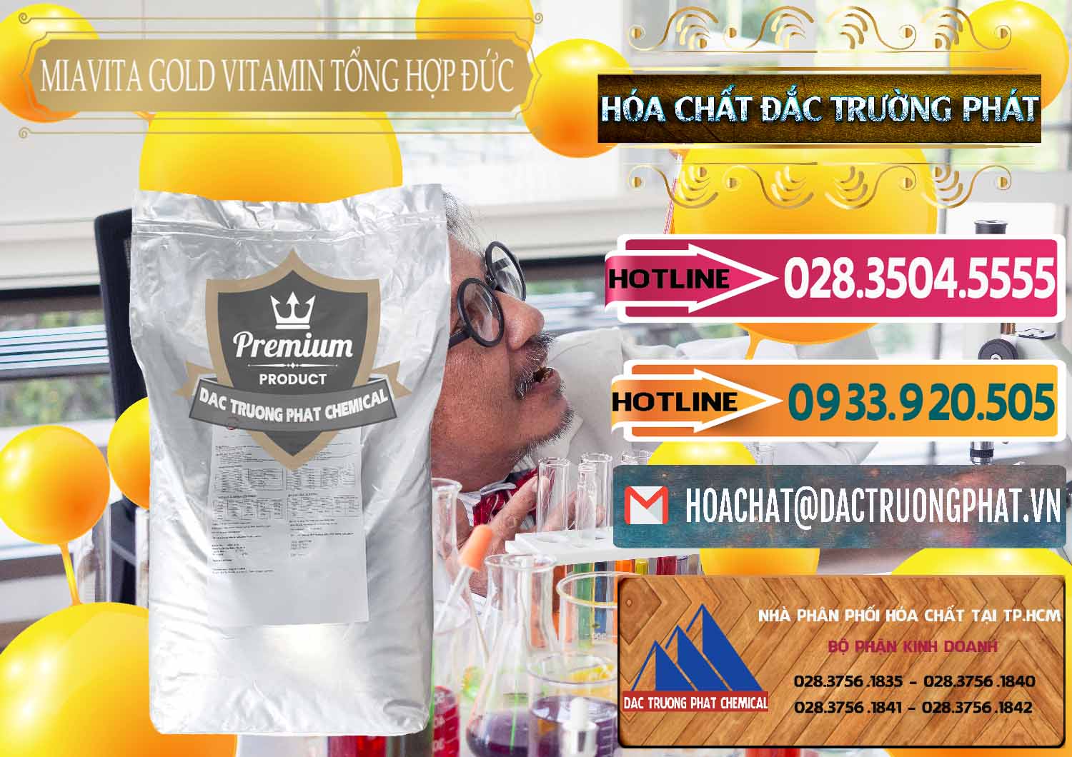 Đơn vị chuyên cung cấp và bán Vitamin Tổng Hợp Miavita Gold Đức Germany - 0307 - Cung cấp - kinh doanh hóa chất tại TP.HCM - dactruongphat.vn