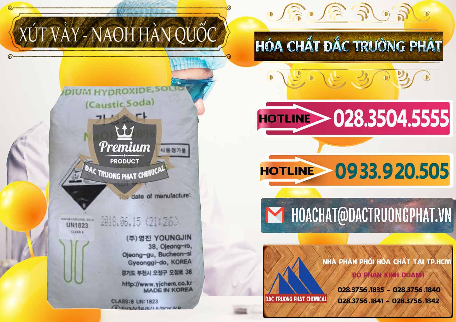 Đơn vị cung ứng và bán Xút Vảy - NaOH Vảy Hàn Quốc Korea - 0342 - Nhà cung cấp ( phân phối ) hóa chất tại TP.HCM - dactruongphat.vn
