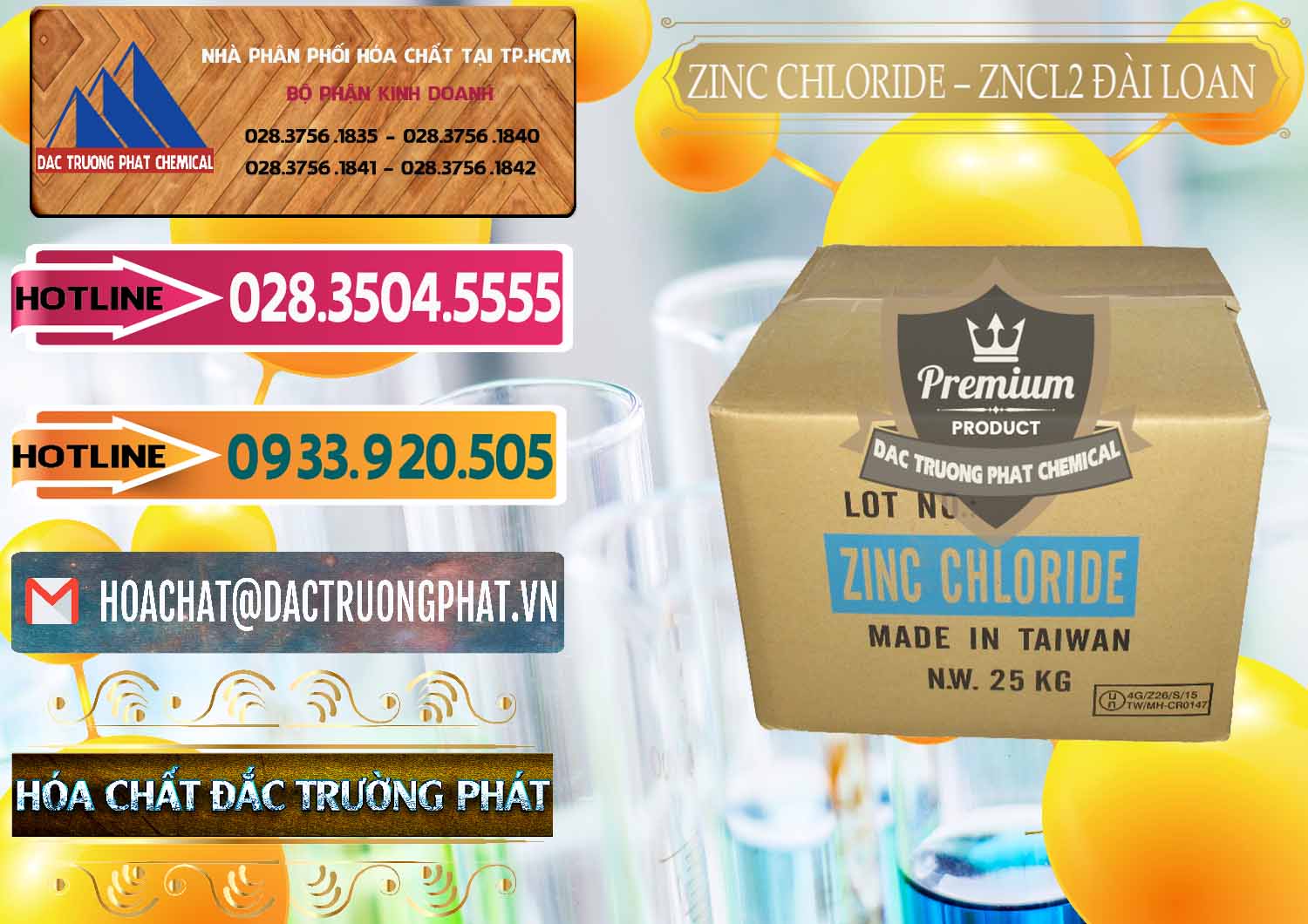 Chuyên cung cấp _ bán Zinc Chloride - ZNCL2 96% Đài Loan Taiwan - 0178 - Cty nhập khẩu và cung cấp hóa chất tại TP.HCM - dactruongphat.vn