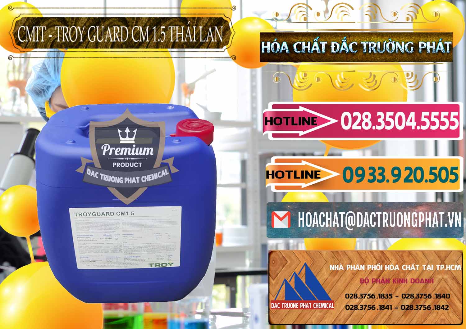 Nơi chuyên bán & cung cấp Chất Bảo Quản CMIT Thái Lan Thailand - 0326 - Đơn vị chuyên phân phối - nhập khẩu hóa chất tại TP.HCM - dactruongphat.vn
