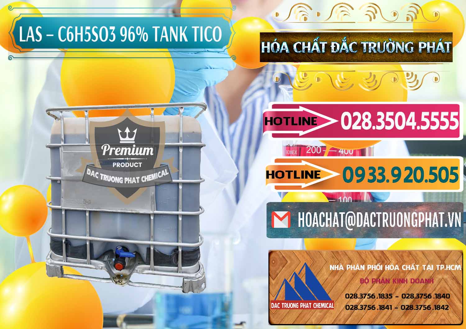 Cty chuyên cung ứng - bán Chất tạo bọt Las P Tico Tank IBC Bồn Việt Nam - 0488 - Nhà phân phối & cung cấp hóa chất tại TP.HCM - dactruongphat.vn