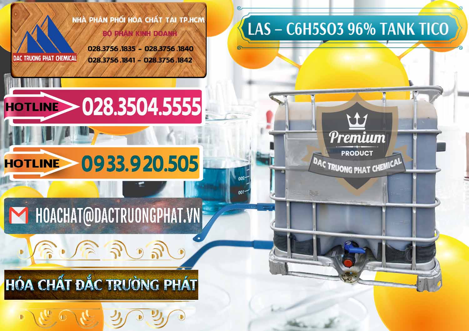 Chuyên bán & phân phối Chất tạo bọt Las P Tico Tank IBC Bồn Việt Nam - 0488 - Cty chuyên cung cấp & nhập khẩu hóa chất tại TP.HCM - dactruongphat.vn