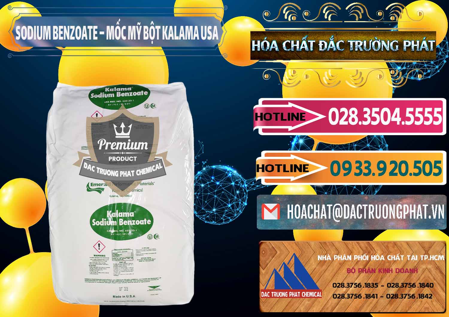 Cty chuyên bán ( phân phối ) Sodium Benzoate - Mốc Bột Kalama Food Grade Mỹ Usa - 0136 - Đơn vị bán ( cung cấp ) hóa chất tại TP.HCM - dactruongphat.vn