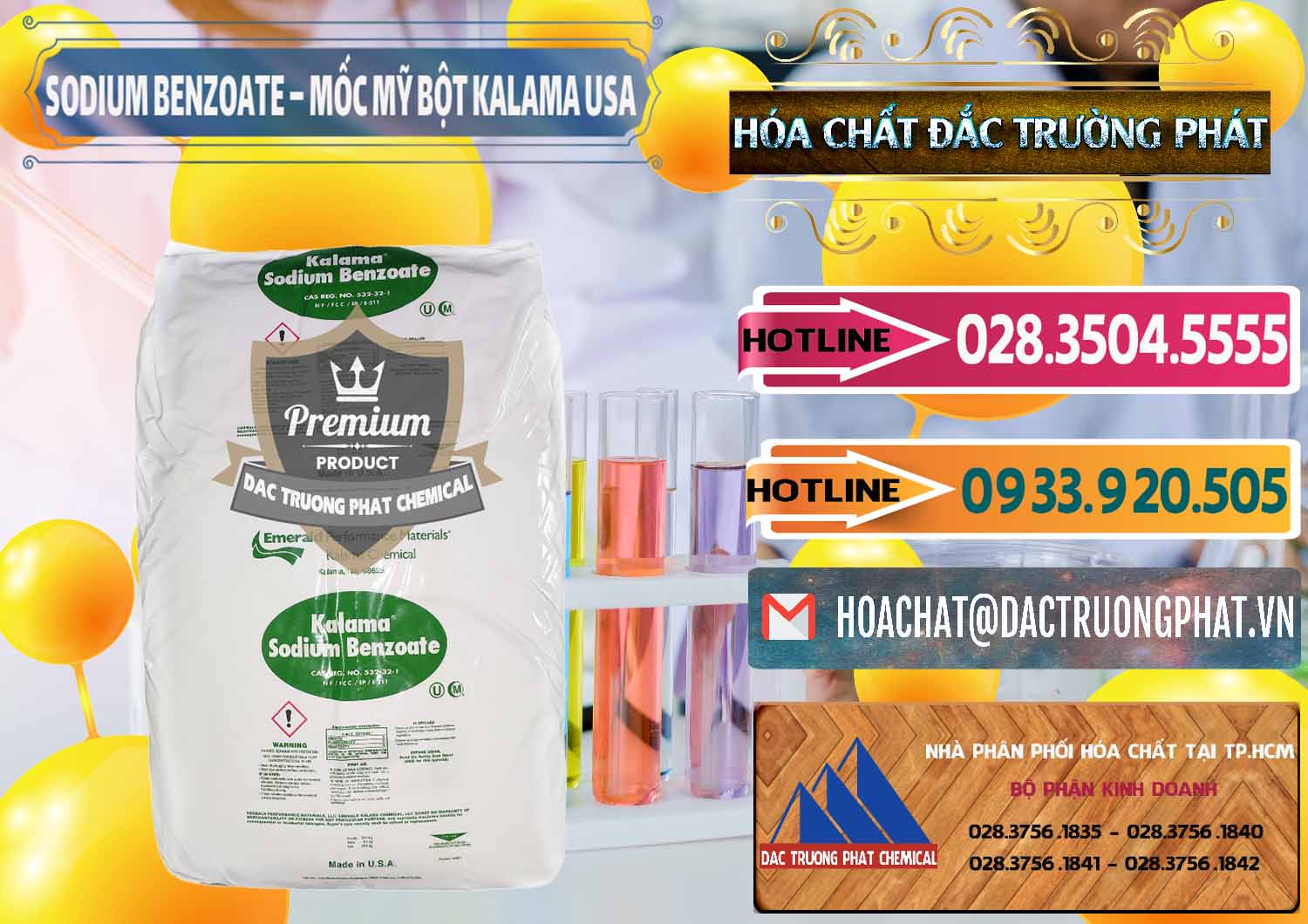 Chuyên kinh doanh và bán Sodium Benzoate - Mốc Bột Kalama Food Grade Mỹ Usa - 0136 - Đơn vị cung cấp ( phân phối ) hóa chất tại TP.HCM - dactruongphat.vn
